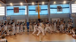 Batizado e Troca de Corda Arue Capoeira. Festival de Verao em Chełmek 2022. Graduado 1'