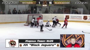 Жарких Павел №25 ХК Black Jaguars Лучший игрок матча