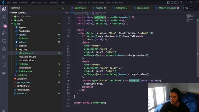 MobX Tutorial with React and Typescript