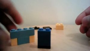 Как сделать Стива из Лего(майнкрафт)?