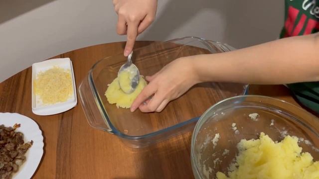 Картоптан ерекше тағам дайындаймыз. Готовим гнезда из картофеля.Қазақша рецепт.