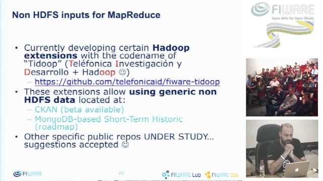 FIWARE Developers' Week: March 12th. Session 4. Big Dada Analysis смотреть онлайн