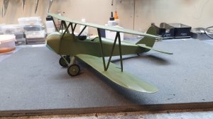 миниатюрная радиоуправляемая копия самолёта По-2 (часть 5)