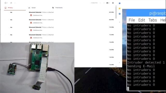 How to Use the Raspberry Pi Camera to Send Emails смотреть онлайн