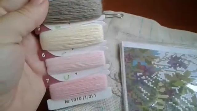 Вышивка крестом. Отчёт по набору от Риолис 1010 Летний букет. смотреть онлайн