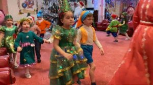 Парный танец "Новогодняя полька". Группа №11 "Почемучки"