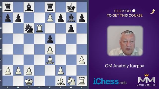 Anatoly Karpov on his Early Games ? Positional Chess Masterpieces The Karpov Method