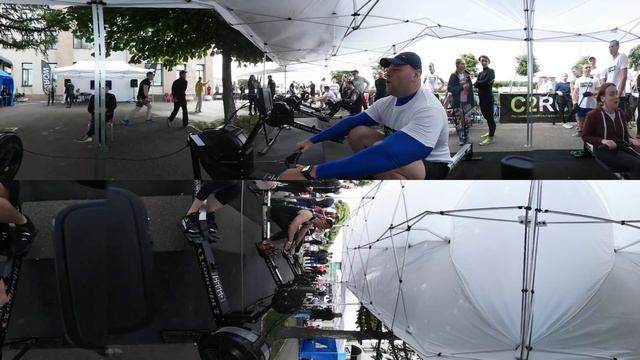 Старт | видео 360º | Суточный Гребной Марафон на Concept2 | NONSTOP24OPENAIR | С2ROW смотреть онлайн