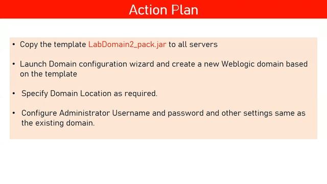 Weblogic Server: How to Change the location of Domain. смотреть онлайн