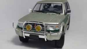 Сборная модель автомобиля Pajero (1:24) от Aoshima. Часть 4. Окончательная сборка.