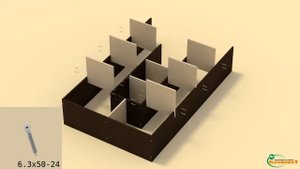 Сборка Книжного шкафа КШ   4