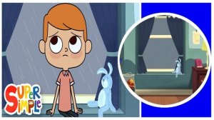 Rain Rain Go Away | Super Simple Songs | Sesame Street Nursery Rhyme Week [ACAPELLA]