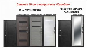 Сегмент 10-ти сантиметровых дверей Феррони
