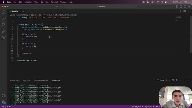 How to sort arrays in JavaScript?