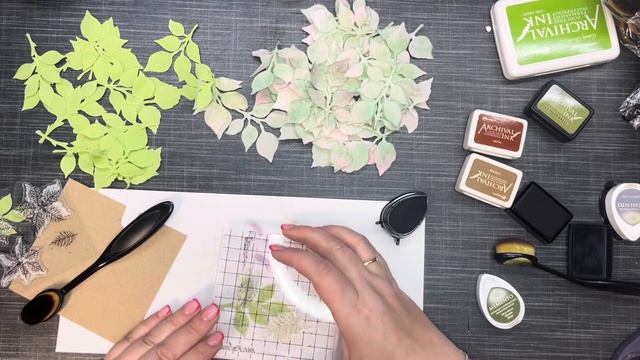 Курс по цветоделию. Урок 2. Листики. Мк с Олесей Малиновской. смотреть онлайн