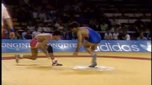 John Smith (USA) vs Stepan Sarkisyan (URS) - 1989 World Championships