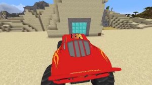 MINECRAFT MCQUEEN MONSTER TRUCK vs GTA 5 MCQUEEN MONSTER TRUCK vs TEARDOWN MCQUEEN MONSTER TRUCK