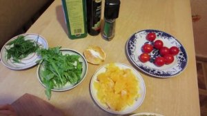Салат с куриной грудкой и апельсинами.( Новогодняя кулинарная книга от блоггеров Youtube).