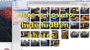 How to Hide Pictures in Photos for Mac in Hidden Album