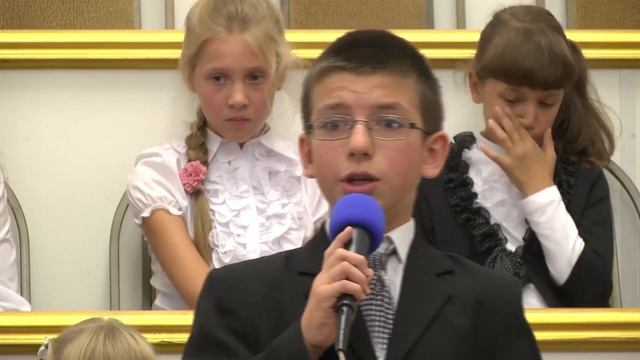 146. Благословение детей на учебный год / 31 августа 2014 (вечер) / Церковь Спасение смотреть онлайн