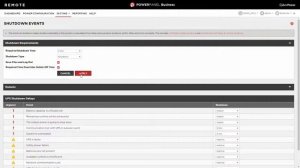 CyberPower PowerPanel Business Local/Remote - Shutdown Configuration for Specific Events