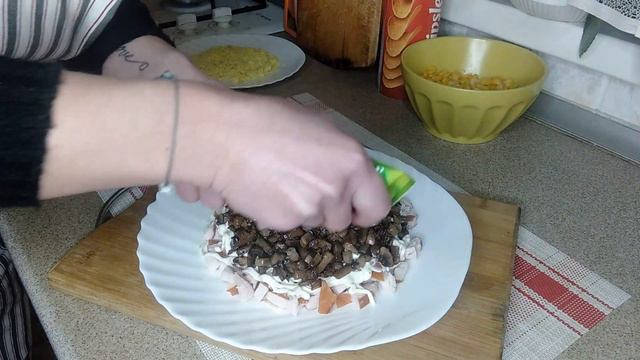 САЛАТ "ХРИЗАНТЕМА" ❤ САЛАТ ВКУСНЕЕ ЧЕМ ОЛИВЬЕ! ❤