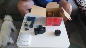 Canon EOS M50 kamera + EF-M 15-45mm F/3,5-6,3 + 22mm F/2 IS STM objektiv Unboxing videó