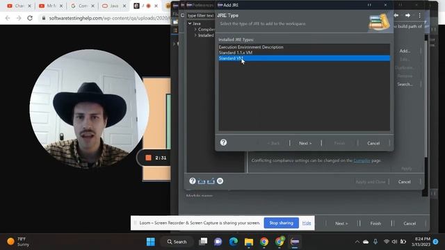 Mr Miles's Java Tutorial: Open Eclipse Create a Java Project смотреть онлайн