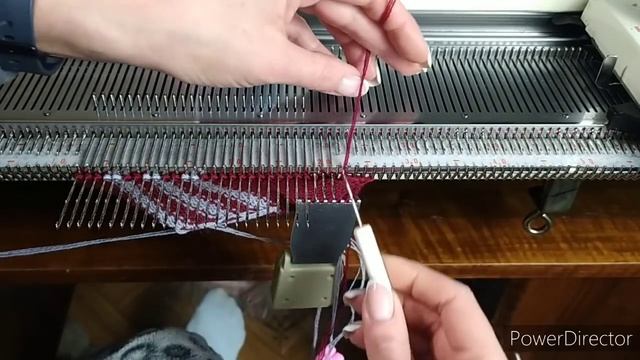 Носки-паркет на любой вязальной машине