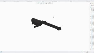 3Д модель автомата АК-109. AK-109. Triotec. 3d model