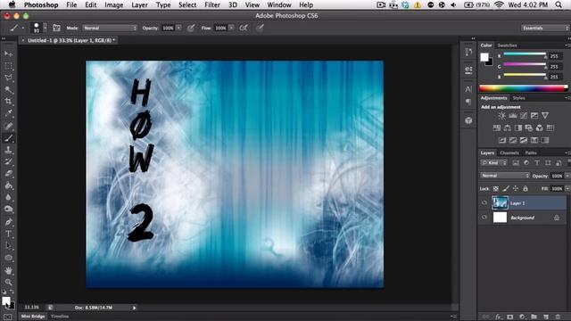How to Photoshop - Beginners Guide 2013