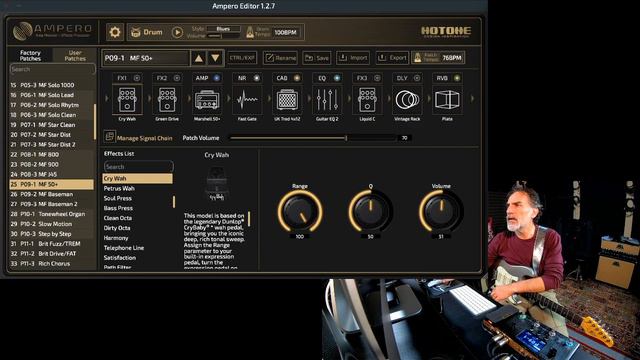 Hotone Ampero Pack - (Marshall, Fender Tweed, Mesa Lonestar) смотреть онлайн