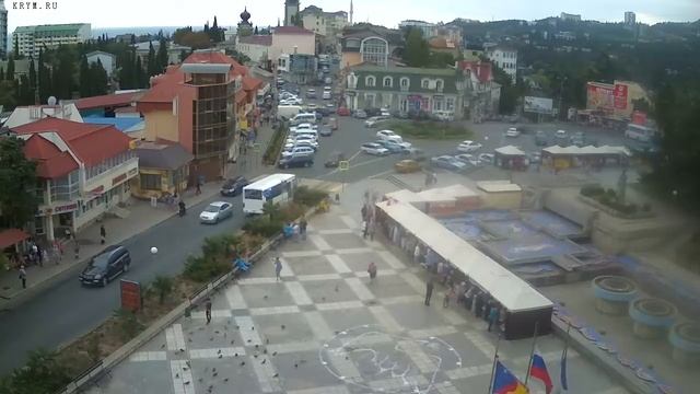 Вебкамера Площадь Советская. Запись 19.09.2016 15:00:16