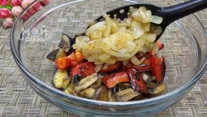Бесподобный САЛАТ из БАКЛАЖАНОВ. Это самый вкусный салат, который я ела. Супер закуска из баклажан