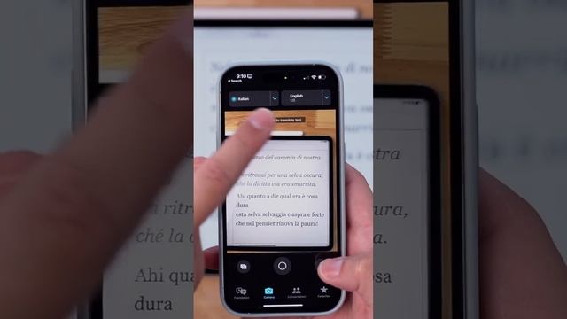 Translate Text with iPhone Camera!