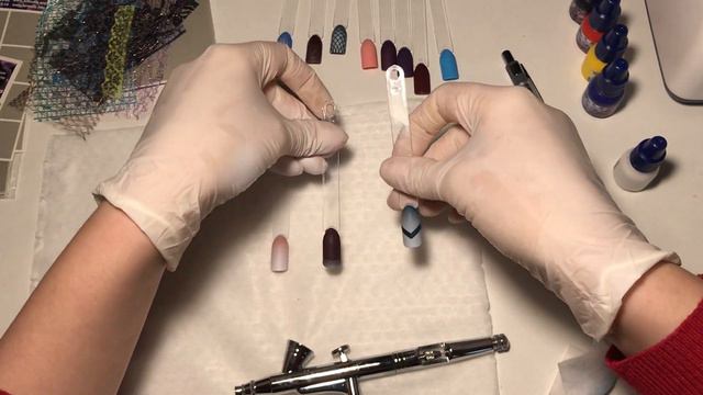 Аэрография для дизайна ногтей смотреть онлайн