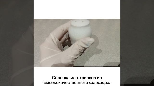 Прибор для специй Солонка «Бернадотт/без декора»/032748. смотреть онлайн