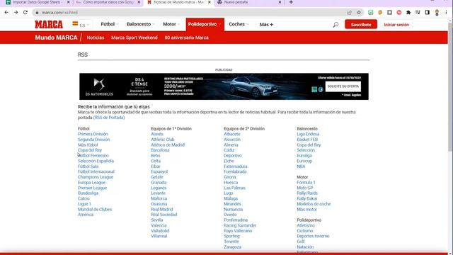 IMPORTAR DATOS Google Sheets - CSV - XML - FEEDs ▶️ CASOS PRÁCTICOS!!✅ смотреть онлайн