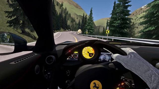 Ferrari F12 Berlinetta - 330+ KMH, Powerslides, PURE N/A V12 Sound! | Assetto Corsa смотреть онлайн
