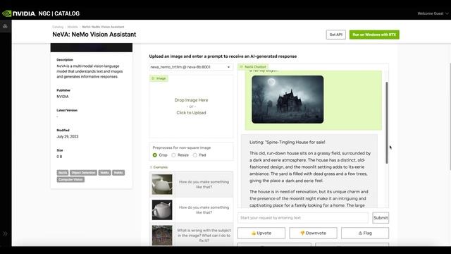 NVIDIA AI Playground | Generative AI models running on a GPU-accelerated stack from your browser смотреть онлайн