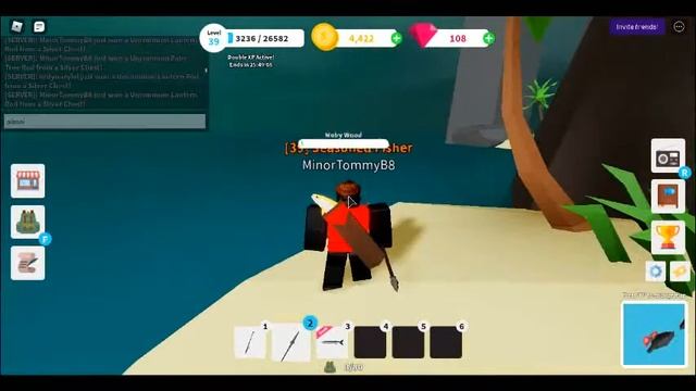 We killed the boss (Roblox Fishing simulator) смотреть онлайн