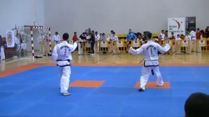 Madrid Open Taekwon-do ITF Tul II Dan Antonio Sanchez VS Juan A Grande Final