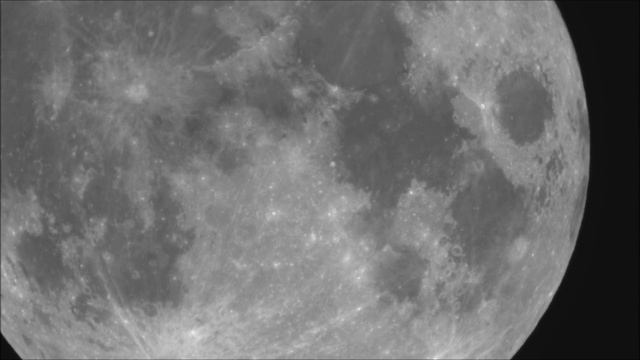 Moon 4k video ASI485MC - MAK102 telescope смотреть онлайн