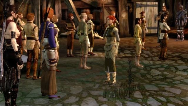 Dragon Age Origins. Эльфинаж и Шианни с детским голосом смотреть онлайн