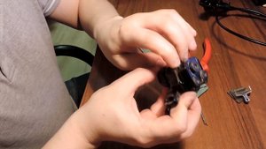 Shimano BR-M375 замена тормозных колодок