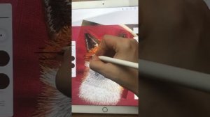 ? Как вышить лисичку гладью нитками мулине