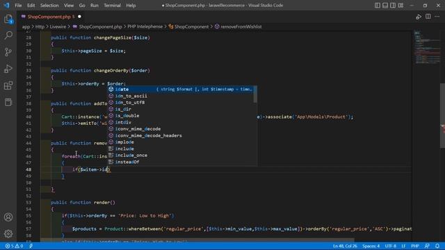 Laravel 9 E-Commerce - Remove Product From Wishlist смотреть онлайн
