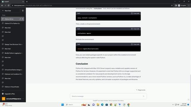Python version shipping with Mac OS X Snow Leopard смотреть онлайн