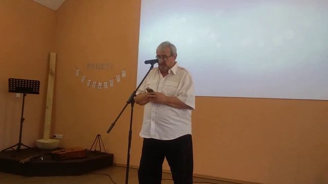 Христианская поэзия Евгений Карлович. Песнопение - Андрей Вегеря. 19.05.2019г. смотреть онлайн