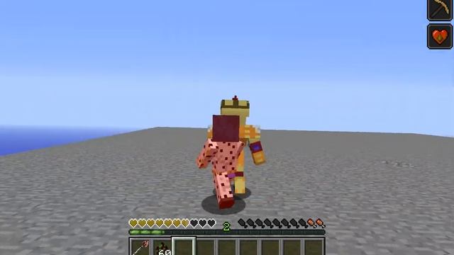 Minecraft JoJo Mod - Stand Retexture (Gold Experience V2) смотреть онлайн